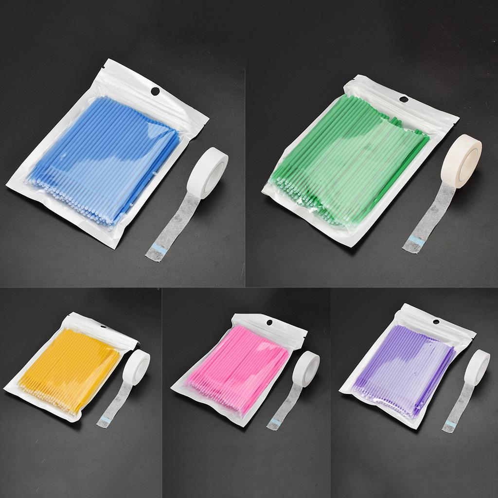 100 x Disposable Make up Kits Eyelash Brush Eyelash Brush Wands Applicator