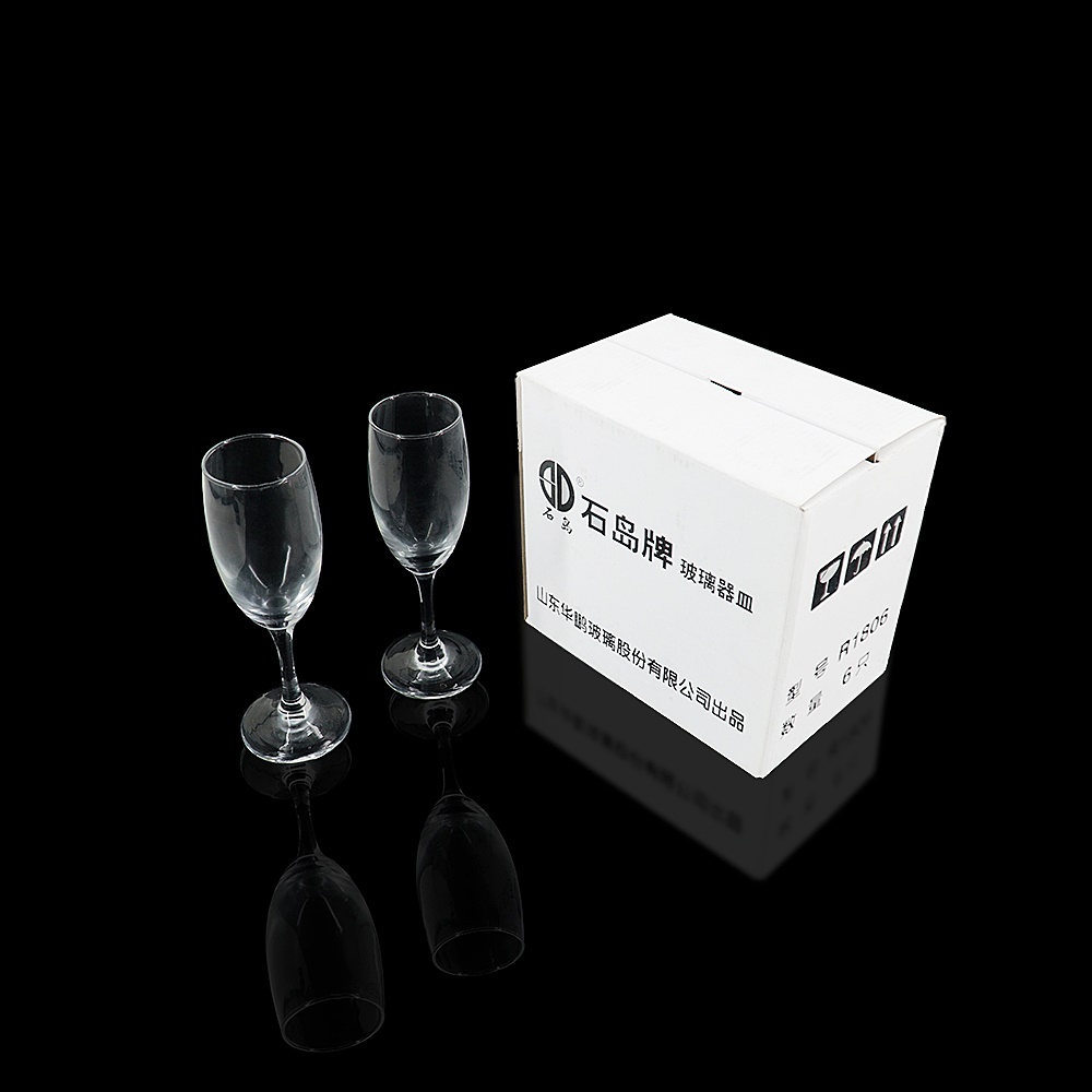 Bộ 6 ly thủy tinh uống rượu vang, cocktail