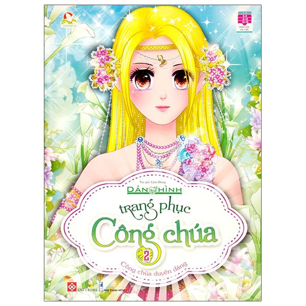 Dán Hình Trang Phục Công Chúa 2 – Công Chúa Duyên Dáng