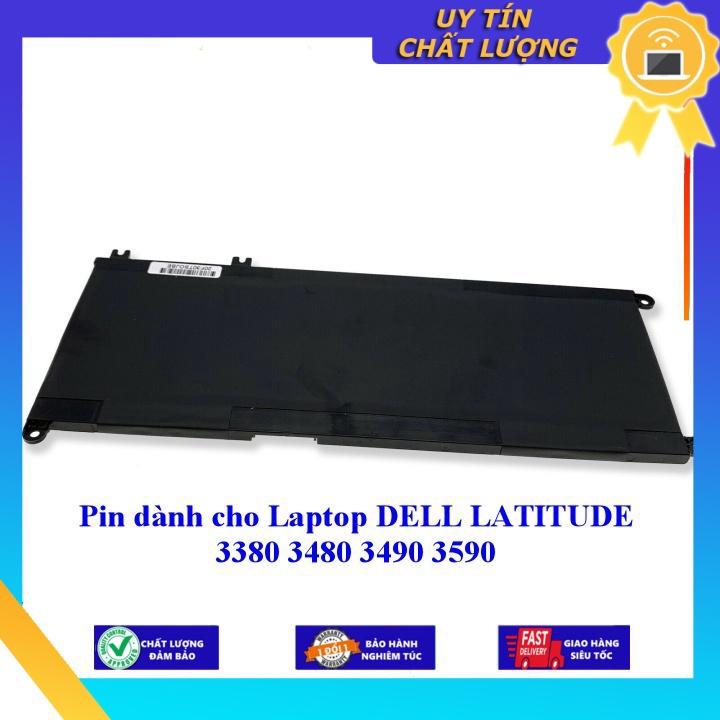 Pin dùng cho Laptop DELL LATITUDE 3380 3480 3490 3590 - Hàng Nhập Khẩu New Seal