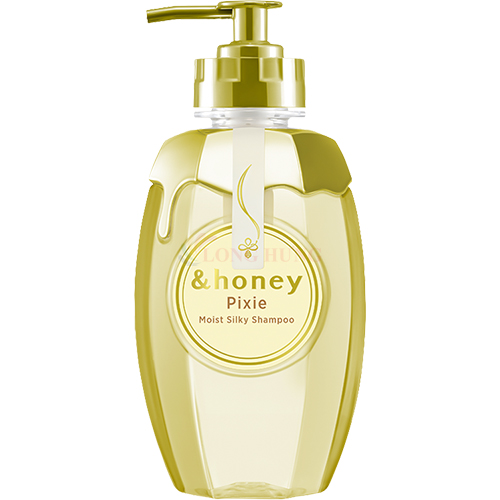 Dầu gội dưỡng tóc mềm mượt &amp;Honey Pixie Moist Silky Shampoo (440ml) - Hàng chính hãng