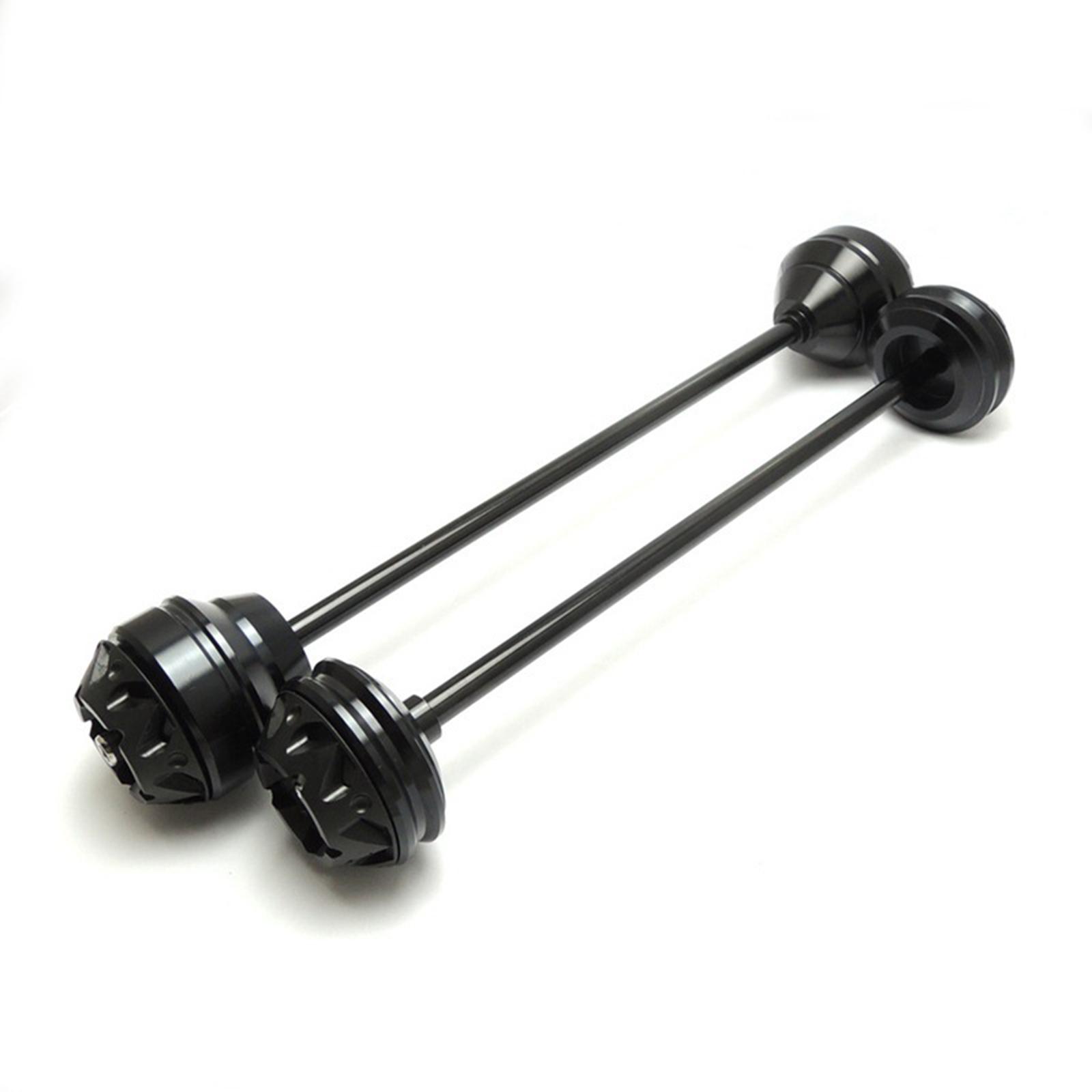 Motorcycle Front & Rear Wheel Fork Axle Sliders Cap Crash Protector for Yamaha MT-09 2014-2016 FZ-09 2014-2016