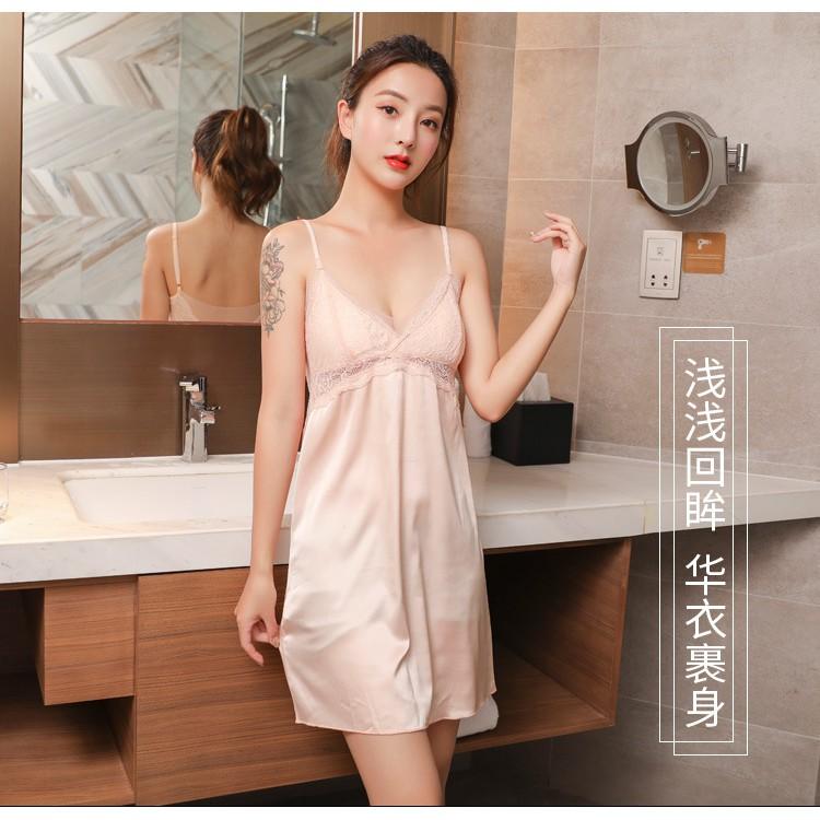 Váy ngủ sexy cao cấp - đầm ngủ gợi cảm B1034