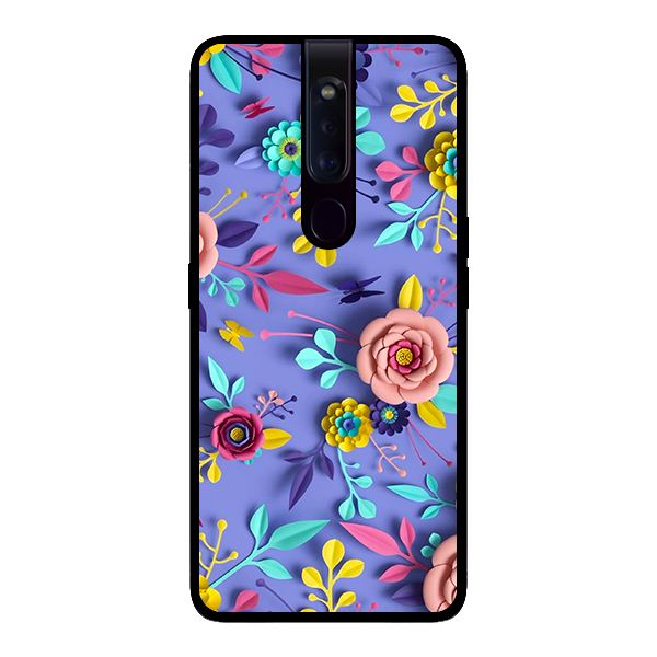 Ốp lưng cho Oppo F11 Pro HOA HỒNG 4- Hàng chính hãng