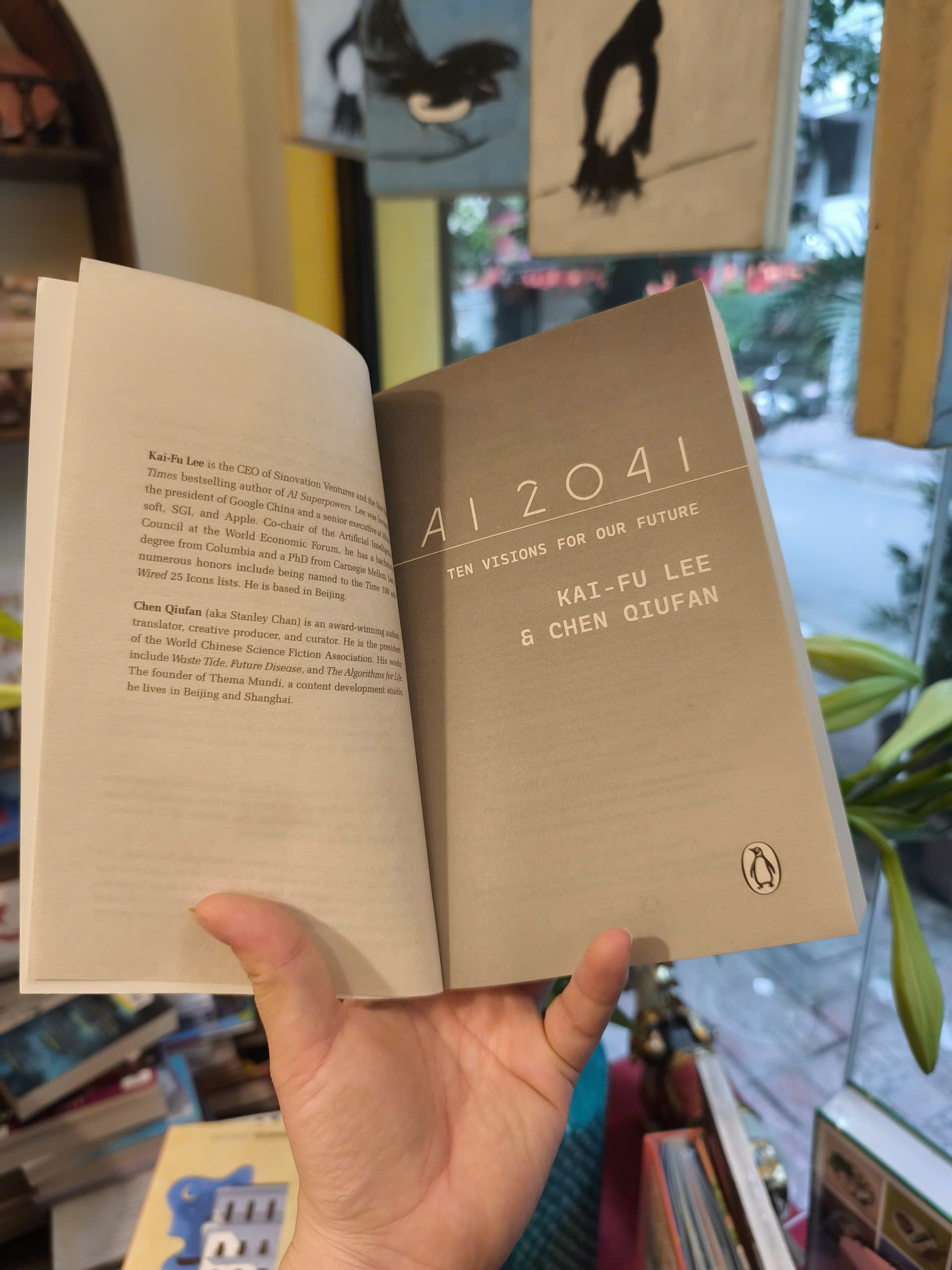 Sách - AI 2041: Ten Visions For Our Future by Kai-Fu Lee | Artificial Intelligence / Ngoại văn