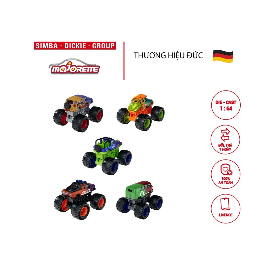 Xe Mô Hình Vượt Địa Hình MAJORETTE Monster Rockerz Color Changers 212057257 - Giao Ngẫu Nhiên