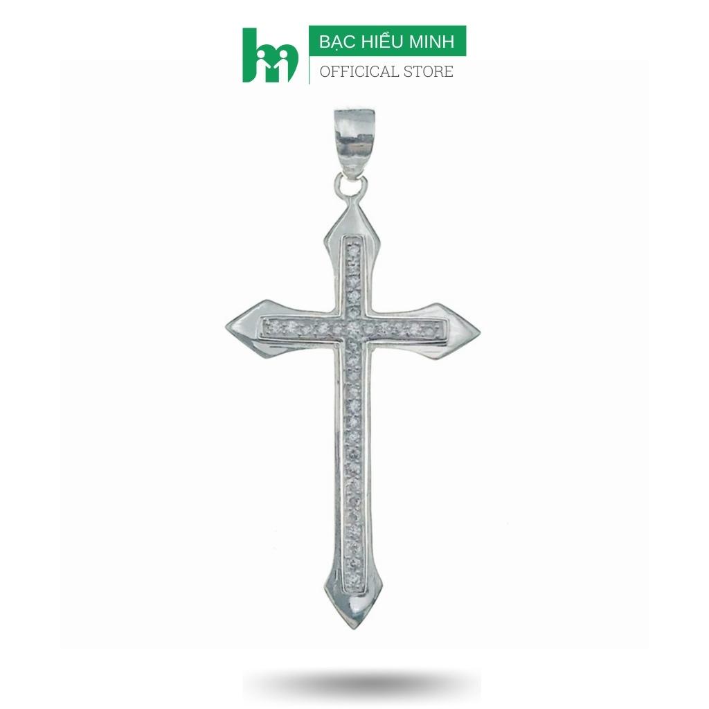 Mặt Dây Chuyền Nam Thánh Giá Bạc Ta Bạc Hiểu Minh Mdn027 Free Size