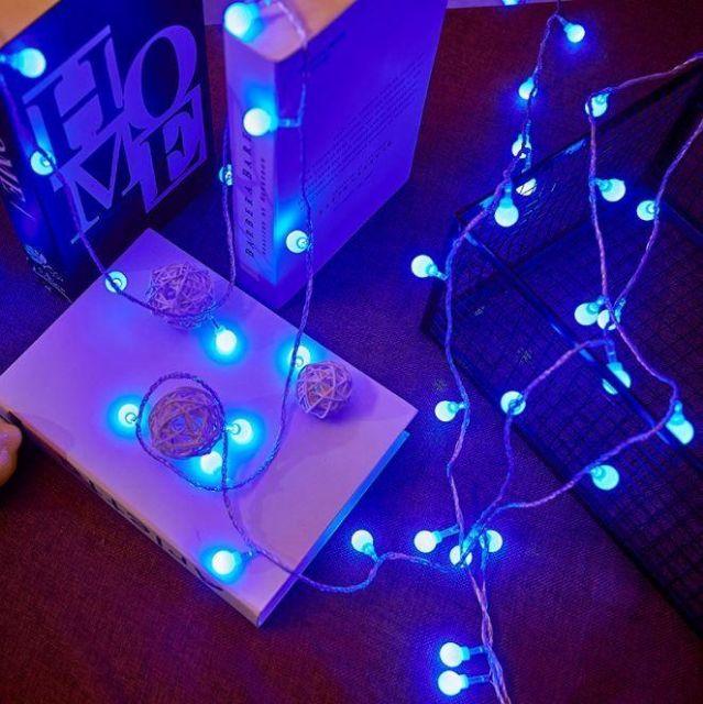 Đèn Trang Trí Dây Đèn Led Trang Trí Cherry Giọt Nước Bóng Lớn Cắm Điện