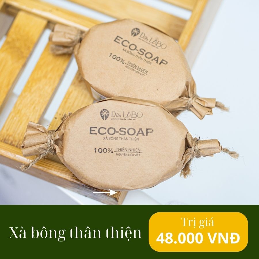 Xà bông thiên nhiên, Xà bông Thảo Dược, xà bông thân thiện môi trường ECO-SOAP (Phiên bản nâng cấp của Xà bông Konus)