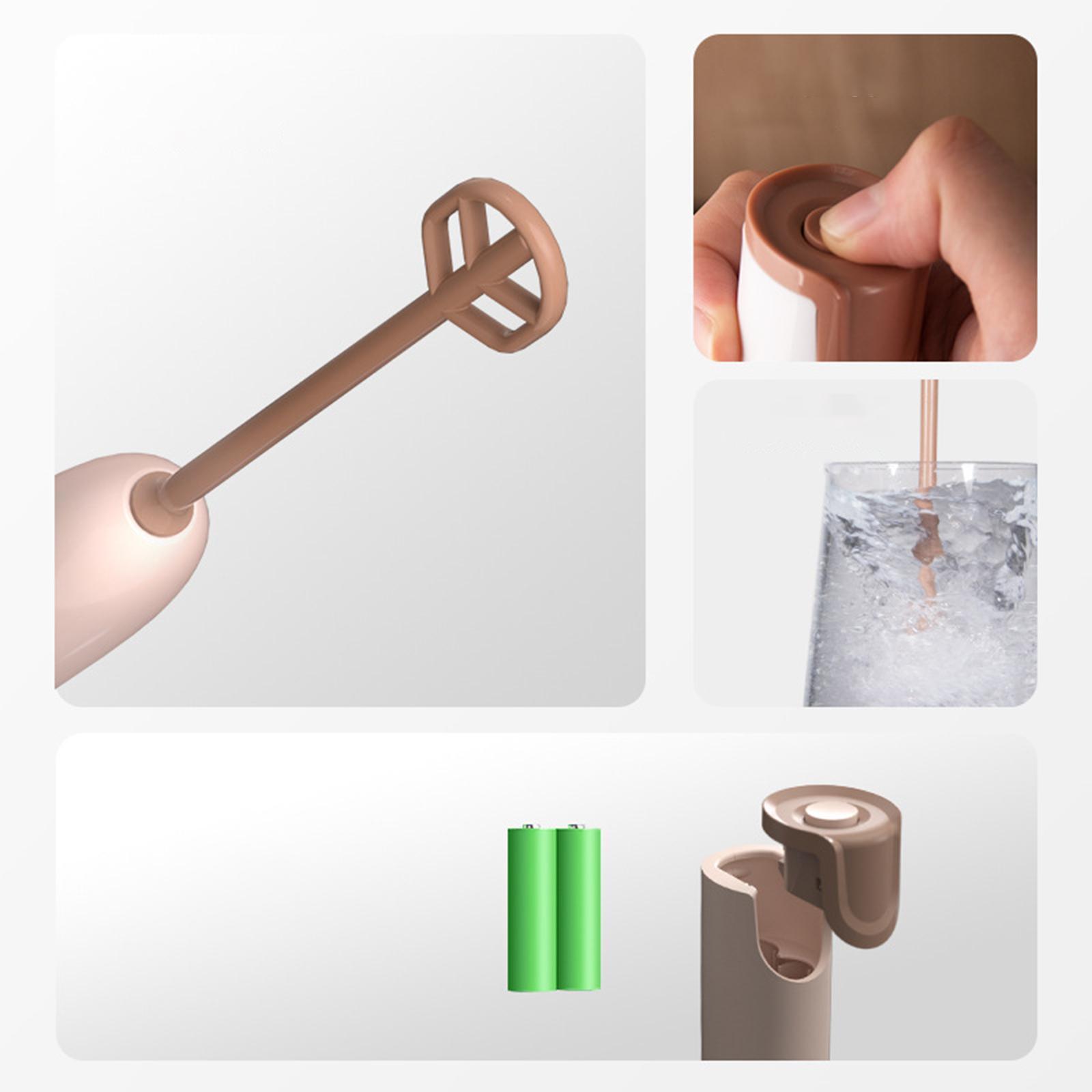 Electric Milk Mixer Detachable Mini Blender for Green Tea Drink Household