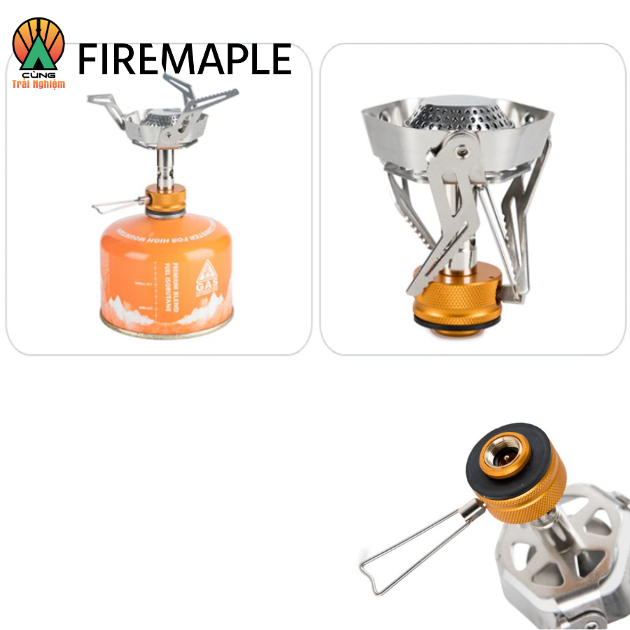 Bếp Gas Dã Ngoại Điều Áp Mini Chuyên Dụng Fire Maple Ngoài Trời Nhỏ Gọn Di Động FMS-126