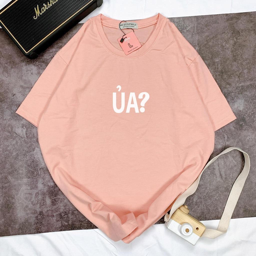 Áo thun nam nữ unisex form rộng " Ủa " trendy dễ thương