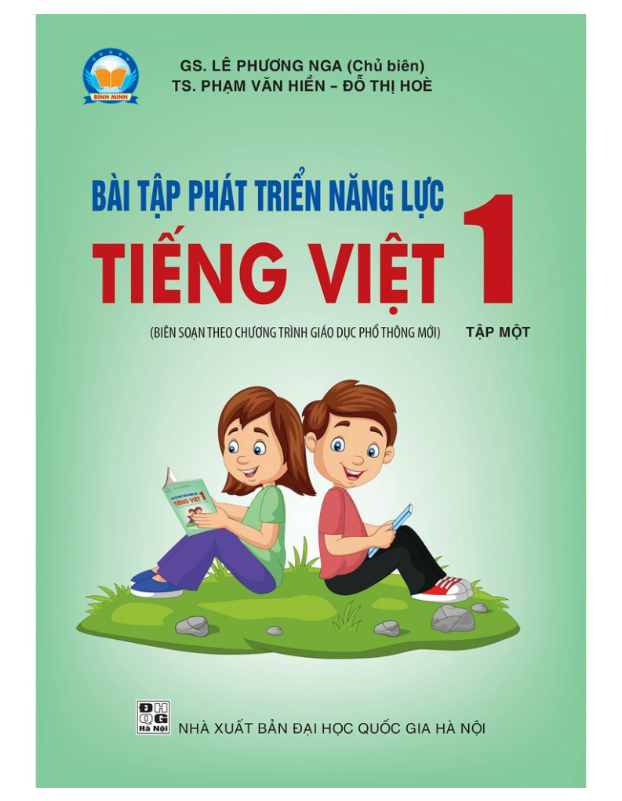 Sách Bài tập Phát triển năng lực Tiếng Việt 1 Tập 1