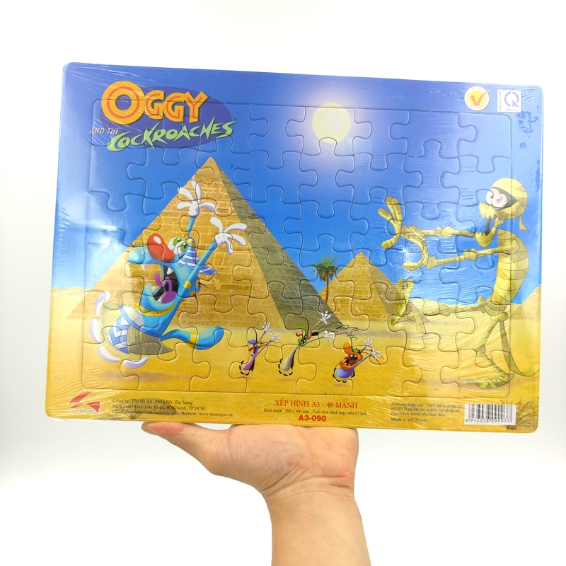 Tranh Xếp Hình A3 48 Mảnh - Oggy Season 5 A3-090