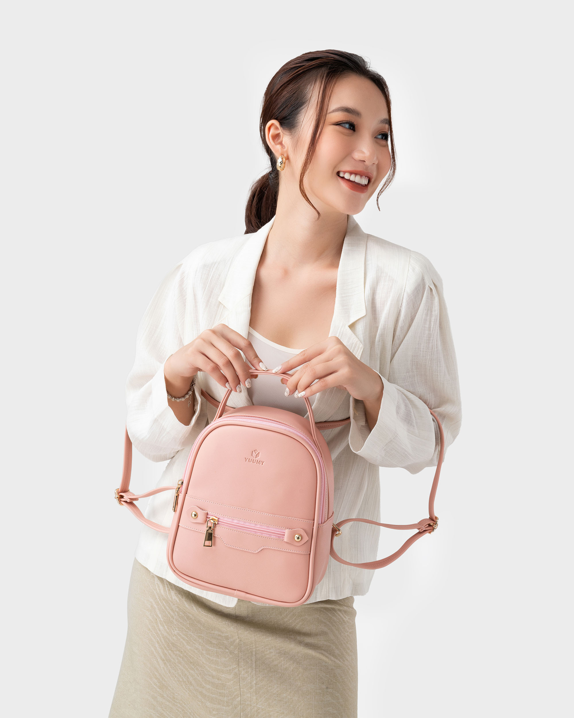 Balo da mini YBA25 nhiều màu