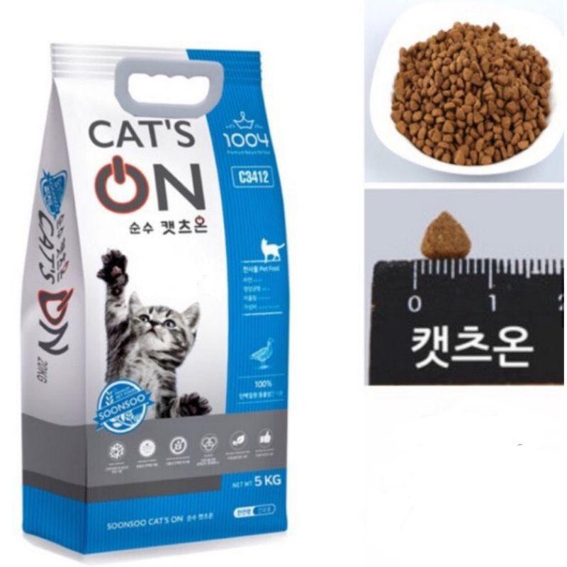 Hạt thức ăn cho Mèo mọi lứa tuổi Cat's On - 5kg