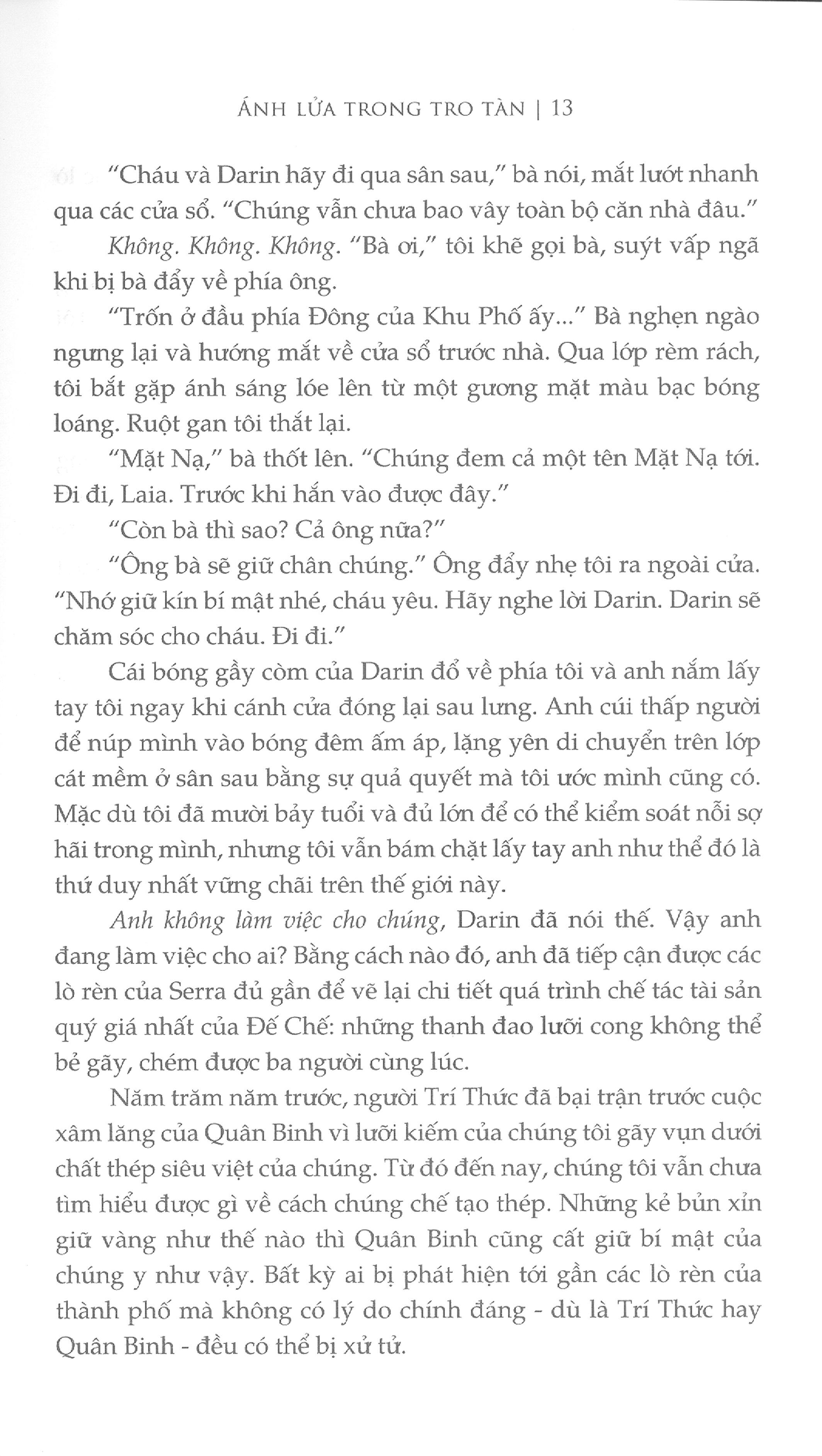 Sách Ánh Lửa Trong Tro Tàn