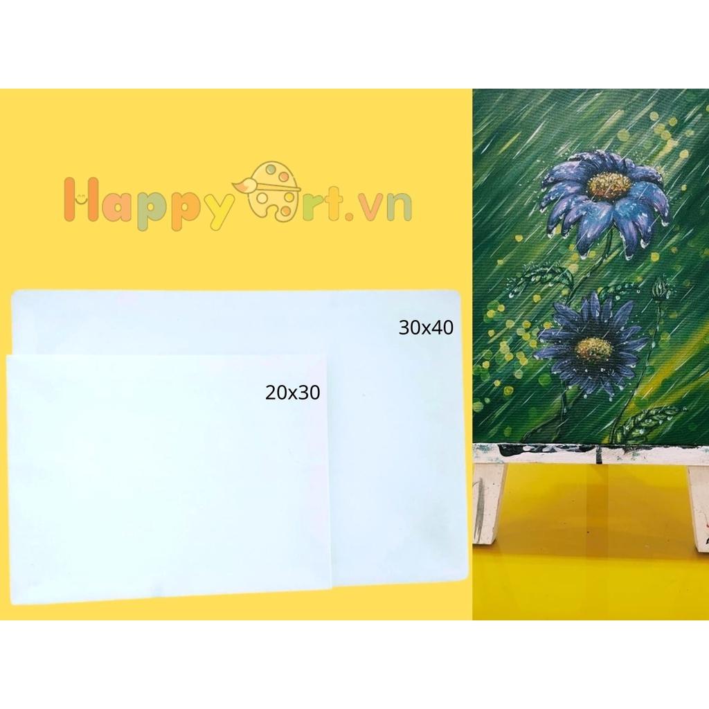 KHUNG VẢI TOAN/ VẢI CANVAS 20x20cm (LOẠI TỐT)