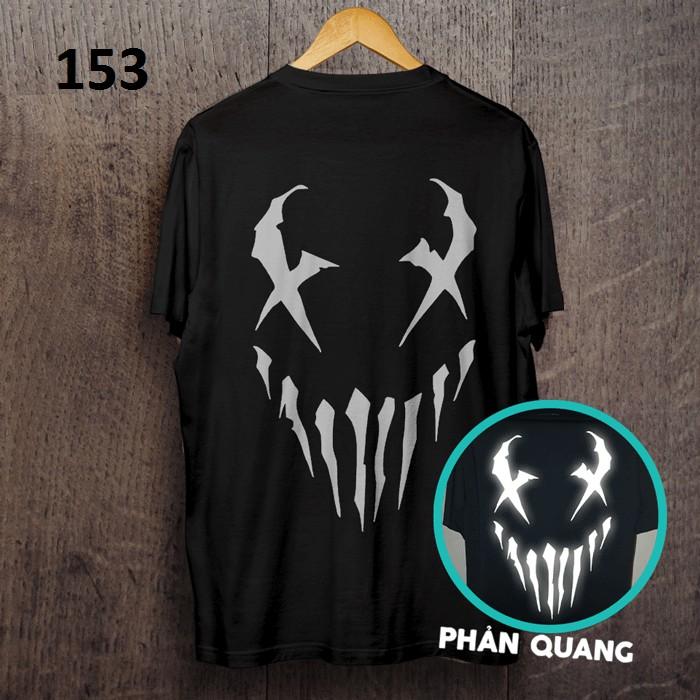 Áo thun Unisex phản quang Có size tay lỡ