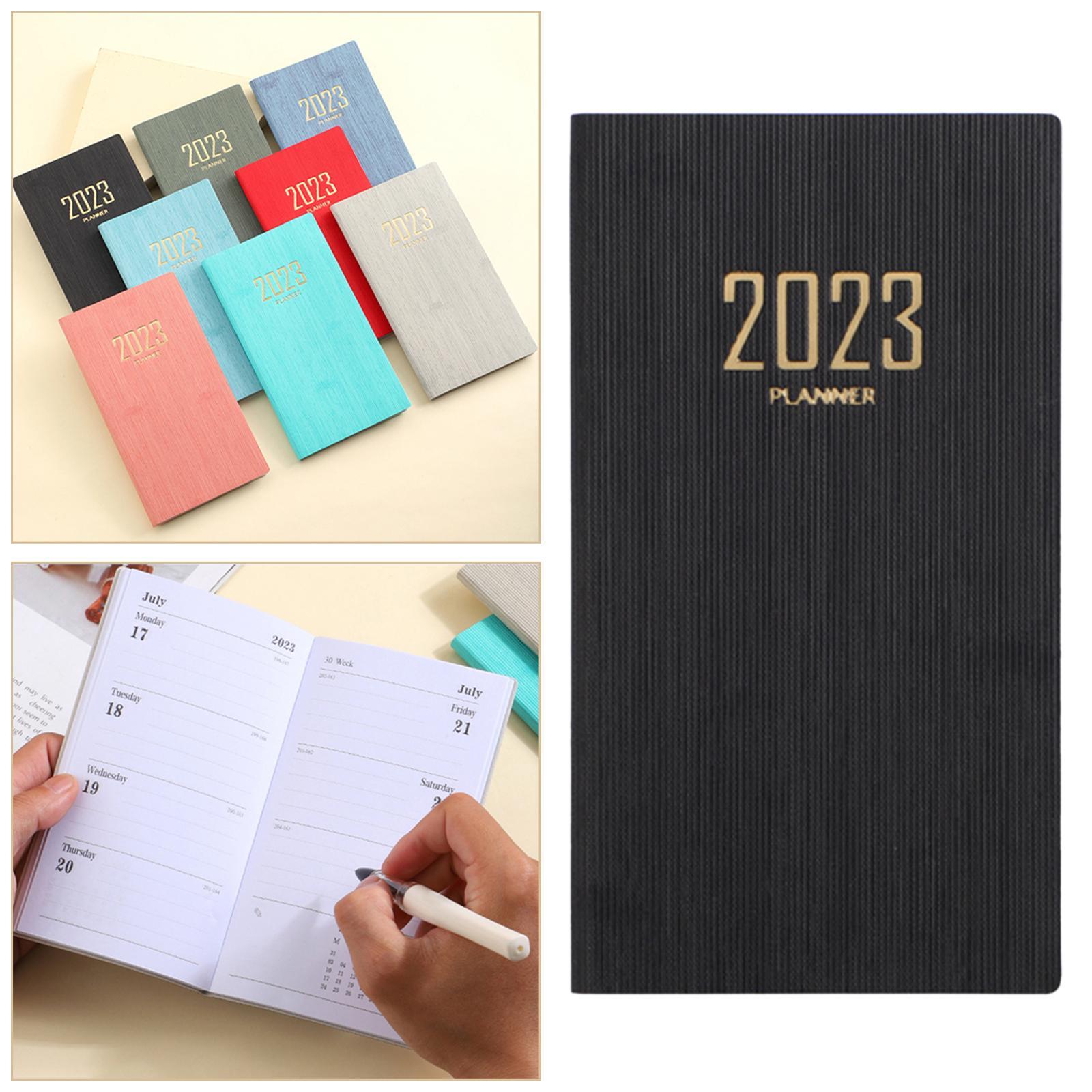 2x Recording Weekly Notebook Planner Planning Daily Account for Gifts Home