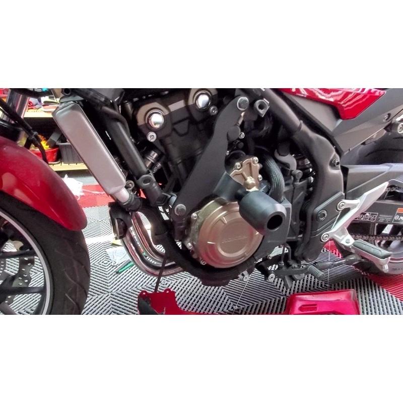 Khung chống đổ dành cho Honda CBR500 hàng Thép CNC cao cấp cực An Toàn, Không khoét nhựa, Không độ chế