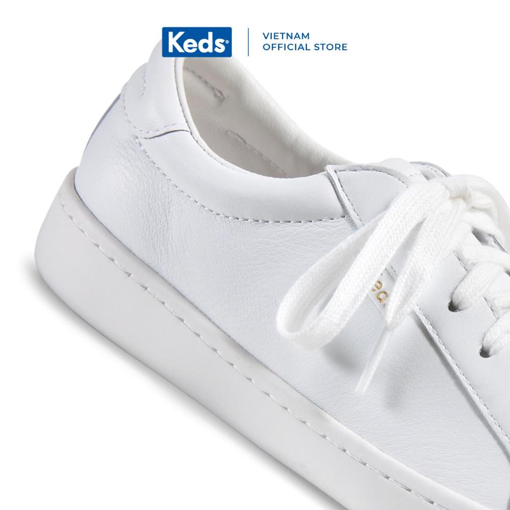 Giày Keds Nữ- Ace Leather White- KD056857