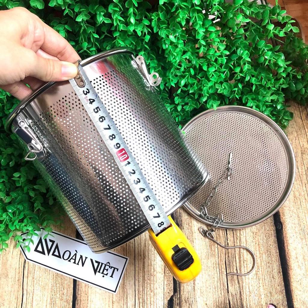 Dụng cụ Lọc Trà, Lọc Gia Vị Inox Không Gỉ Cao Cấp - Có móc treo tiện dụng