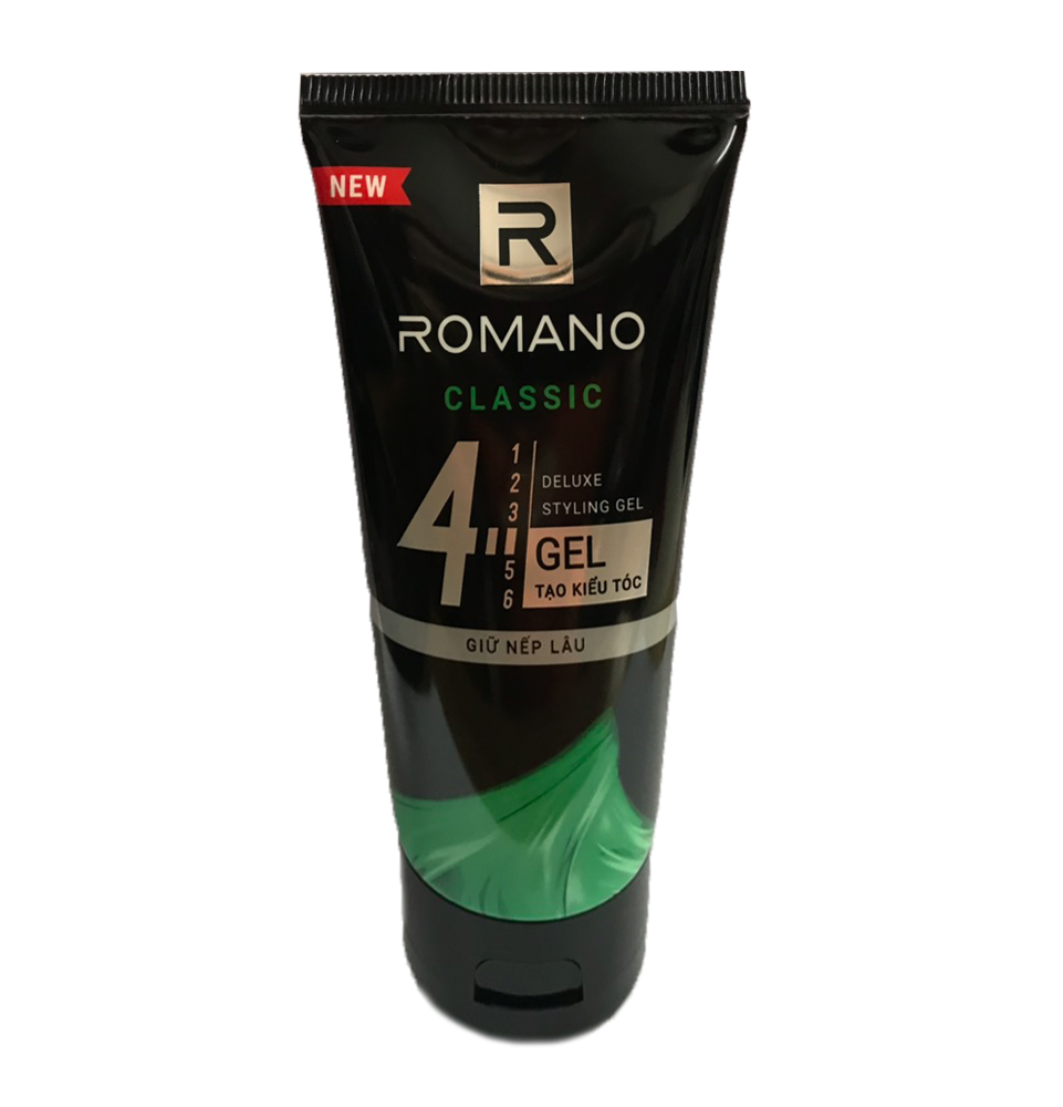 Gel vuốt tóc Romano Classic giữ nếp lâu mềm tóc 150g-Mẫu mới