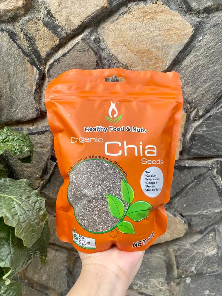 Hạt Chia Hữu Cơ Australia Healthy Food & Nuts Organic Chia Seeds/500gram