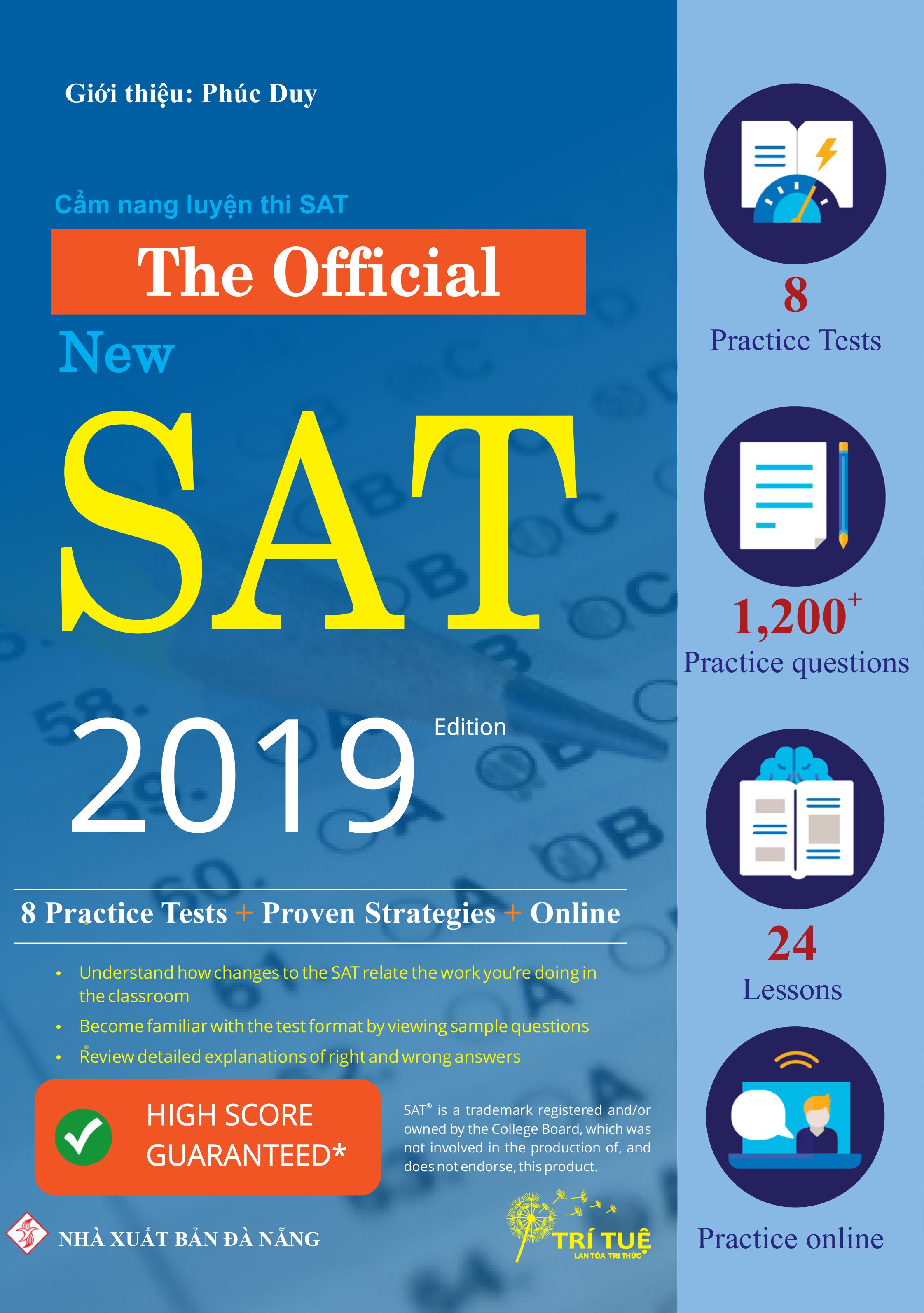 Cẩm Nang Luyện Thi SAT - The Official New SAT (2019 Edition)