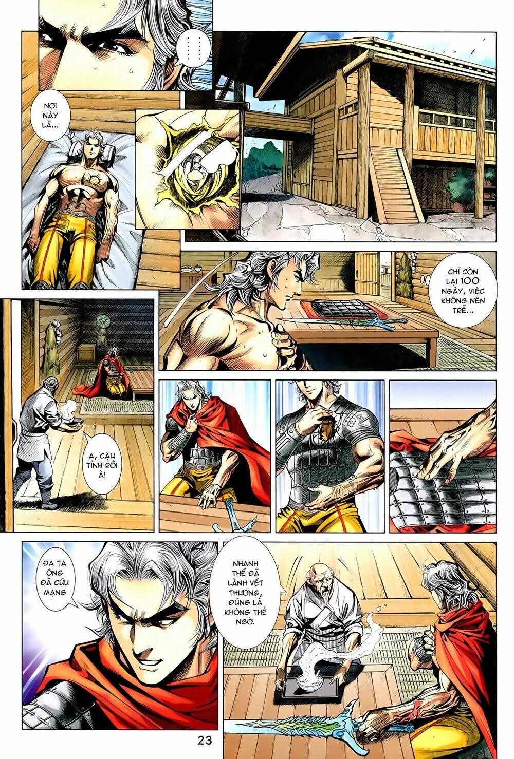 thần binh vấn thiên chapter 15 23