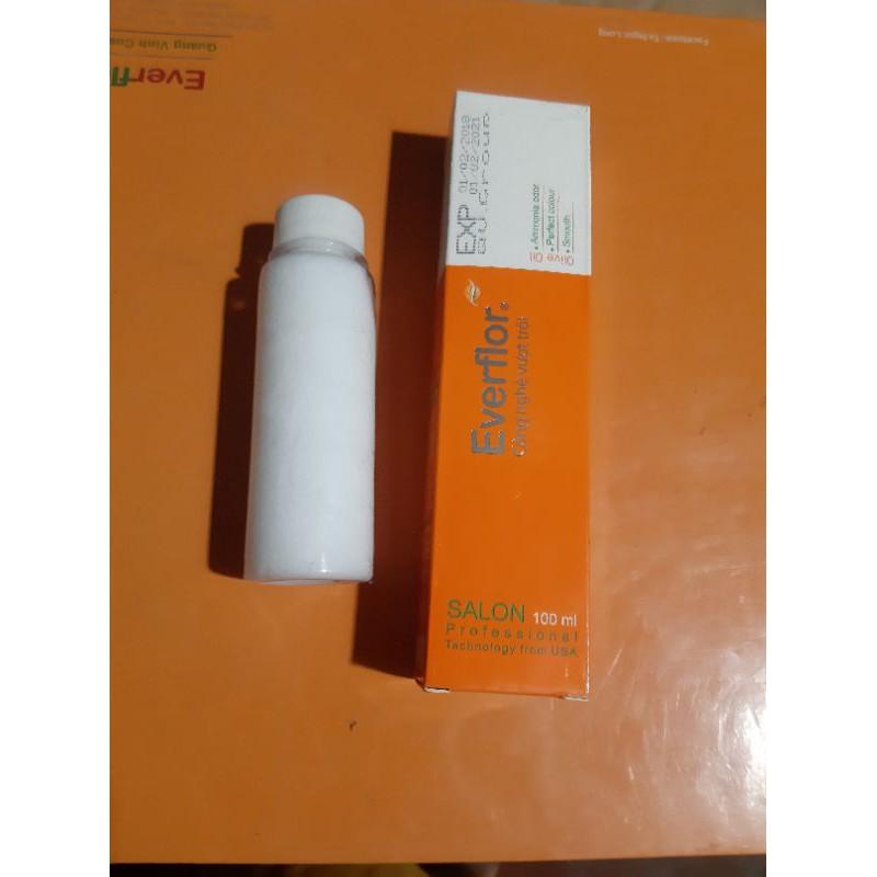 Combo nhuộm xanh rêu kèm oxi trợ dưỡng và găng tay