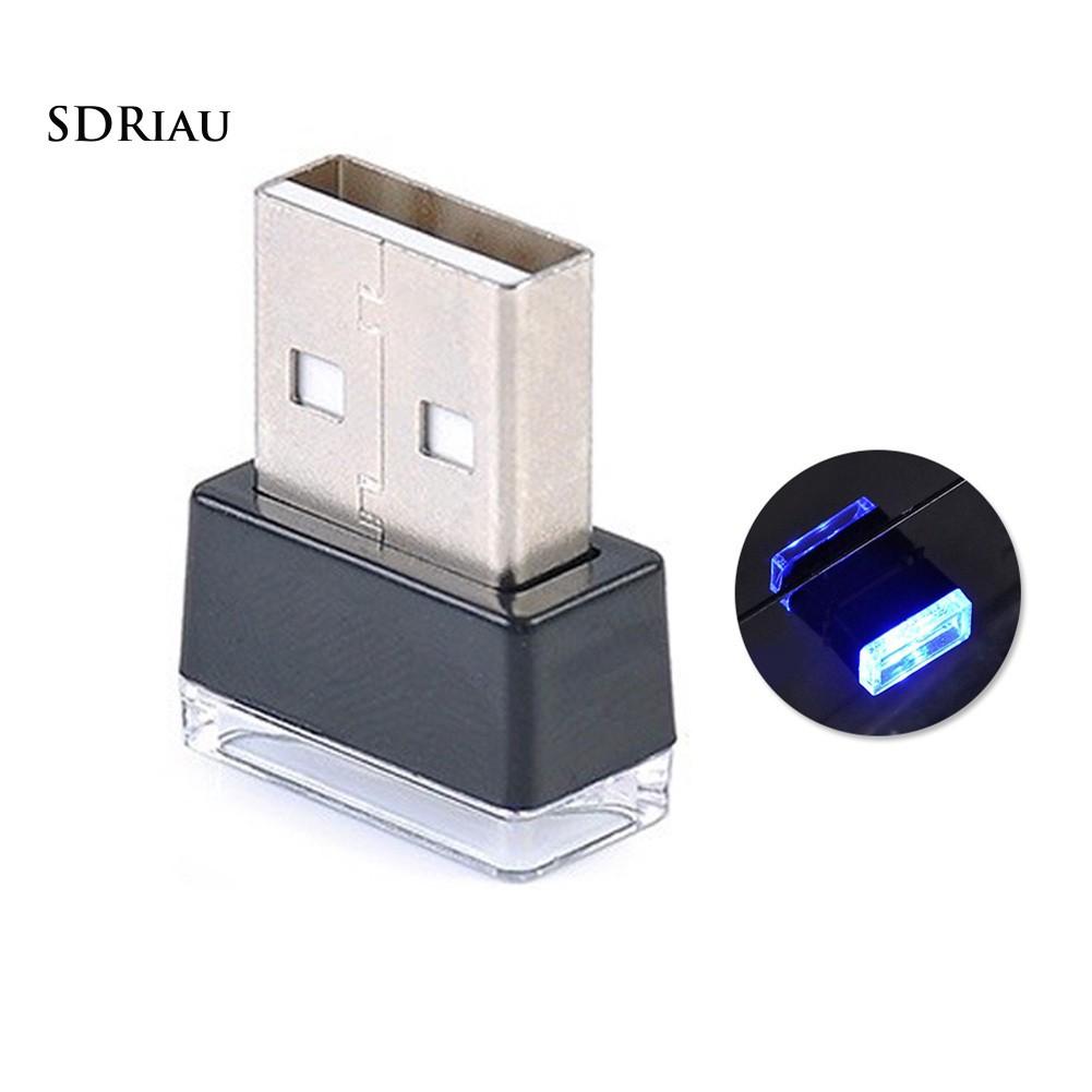 Đèn LED USB nhỏ gọn dùng để trang trí nội thất xe ô tô