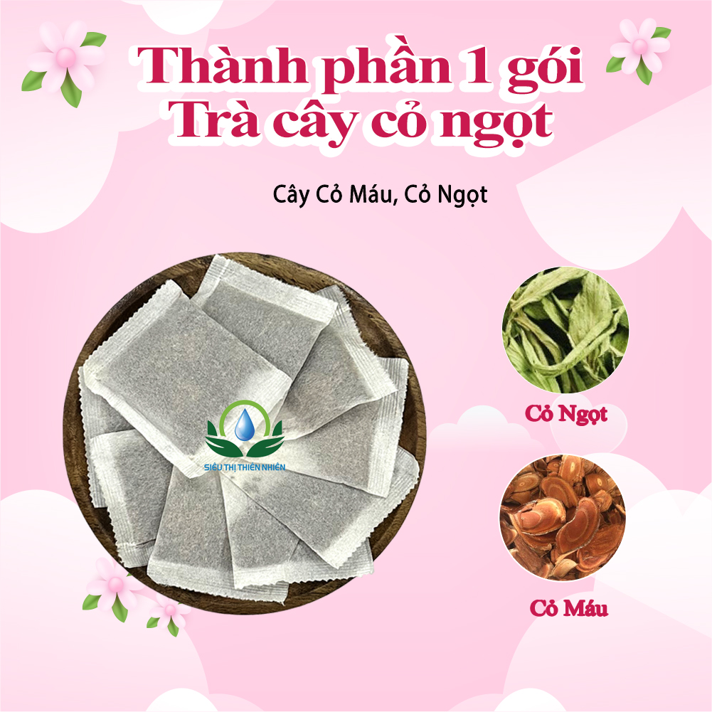 Trà Cây Cỏ Máu Hộp 30 Túi Lọc Của Siêu Thị Thiên Nhiên