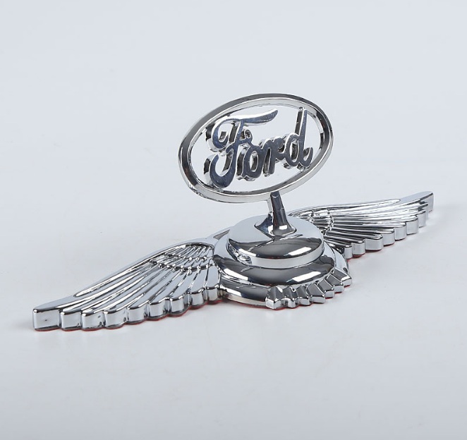 Logo cánh chim nổi 3D dán capo xe ô tô