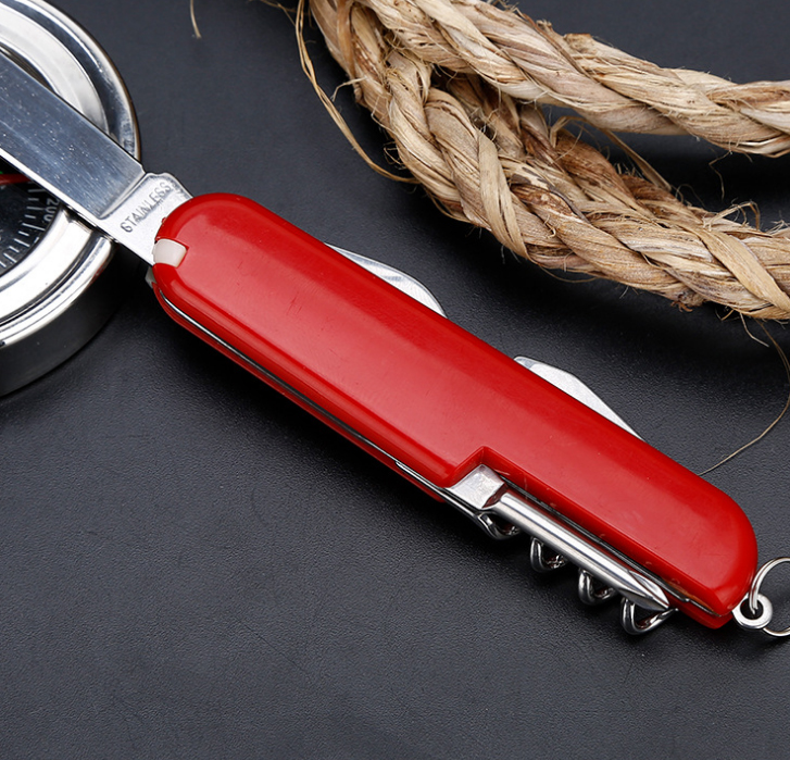 Dụng Cụ Survival 11 Chức Năng Khui Rượu