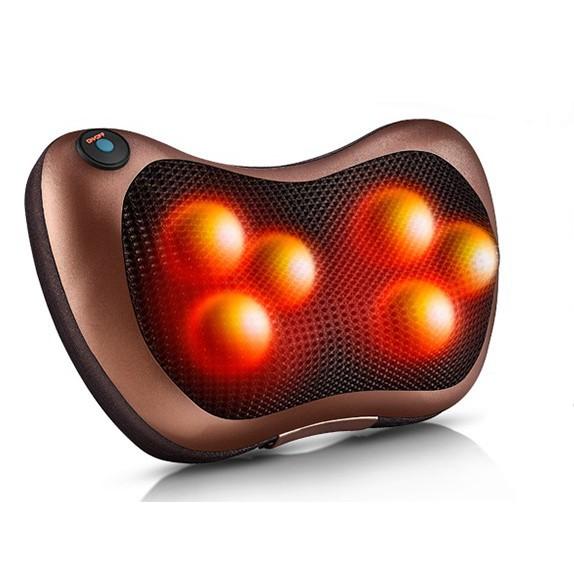 GỐI MASSAGE HỒNG NGOẠI 8 BI MADE IN JAPAN