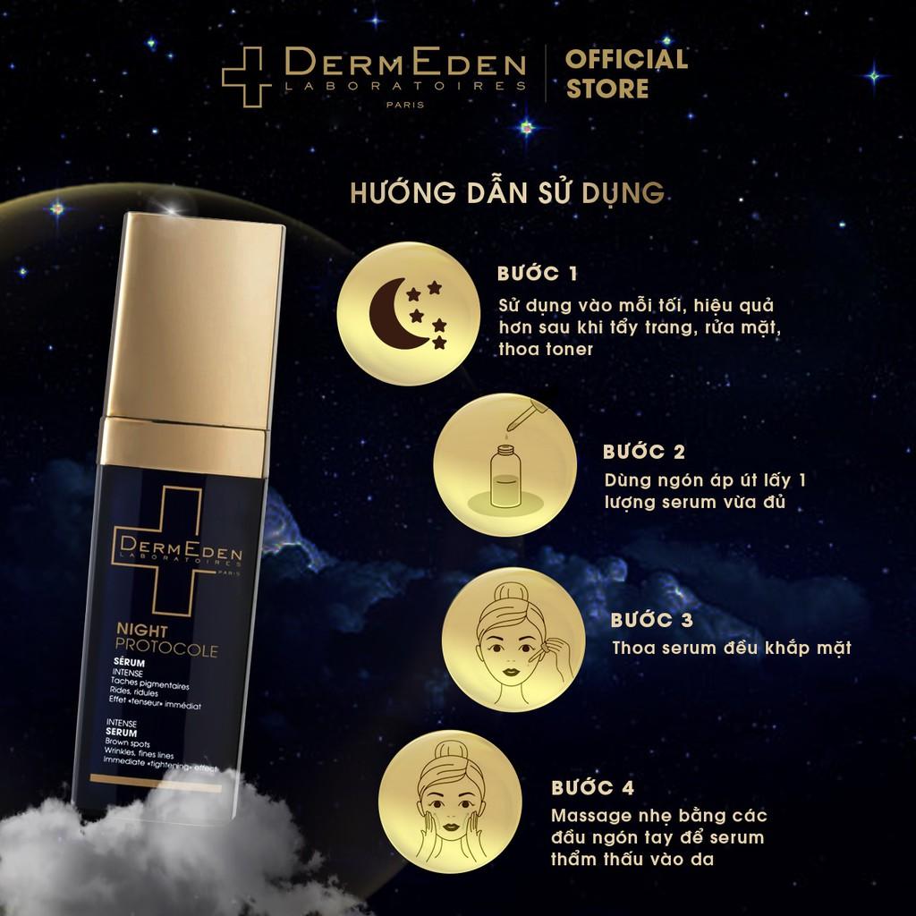 Serum chống lão hóa da và giảm nám tàn nhang DERMEDEN Intense Anti-ageing Retinol 1% + Niacinamide 5% 30ml