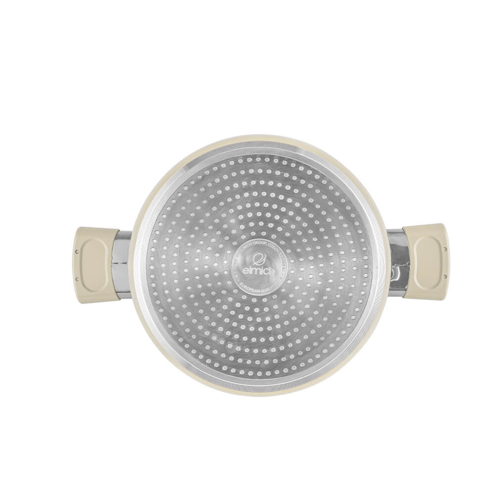 Nồi Chống Dính Ceramic Elmich Classic EL5529BE Size 18,20cm, Hàng Chính Hãng, Dùng Mọi Bếp - JoyMall