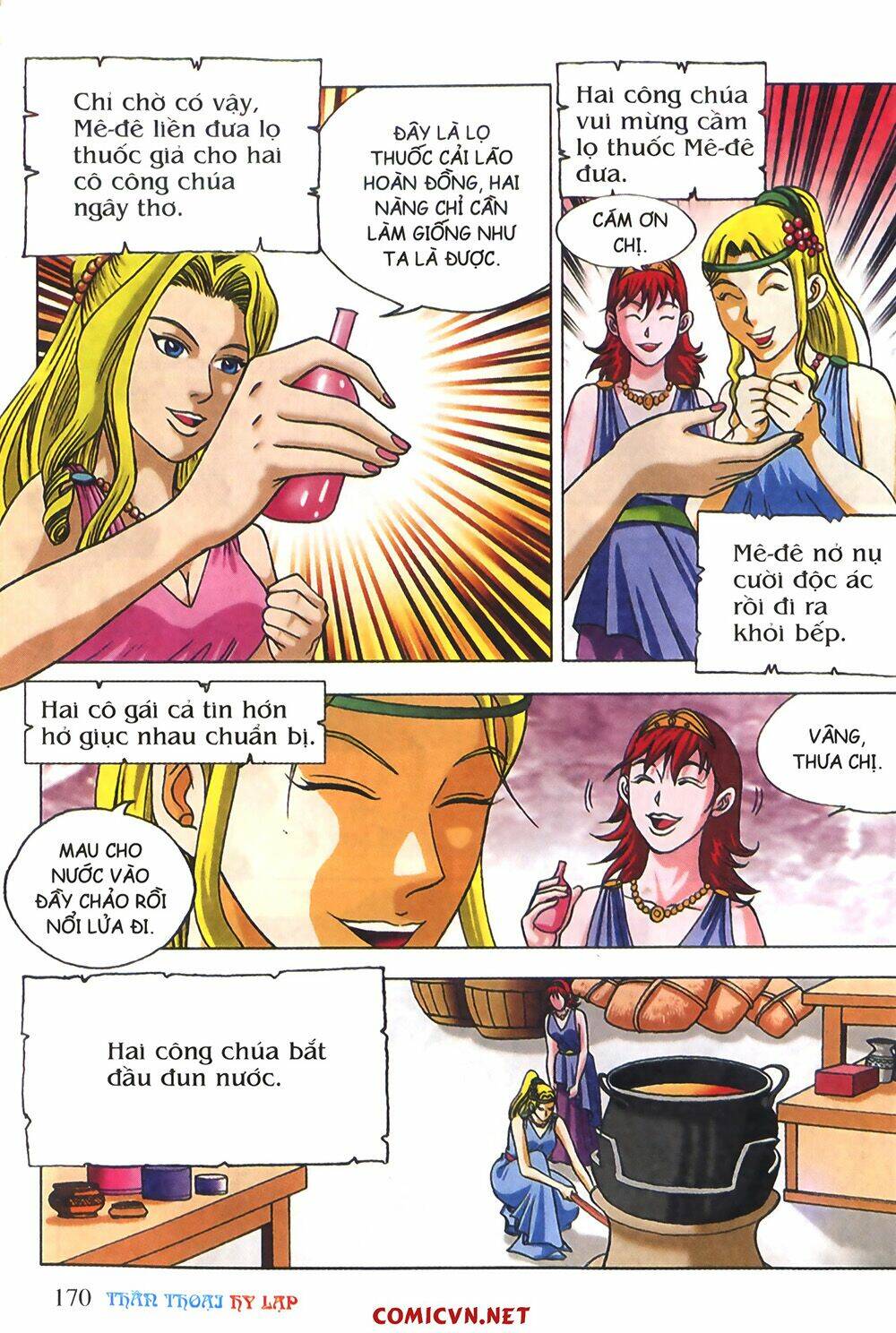 thần thoại hy lạp màu chapter 27 10