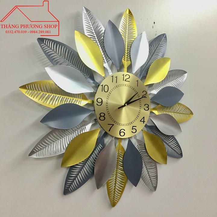 Đồng Hồ Treo Tường Nghệ Thuật Lá May Mắn TP-053