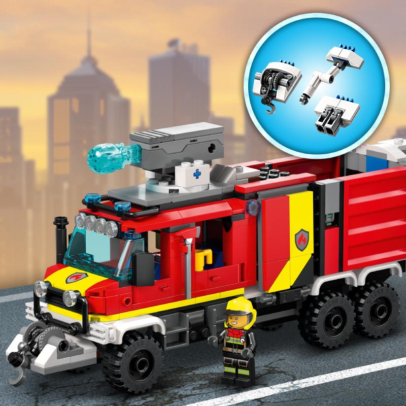 Đồ Chơi Lắp Ráp LEGO City Xe Cứu Hỏa Chuyên Dụng 60374