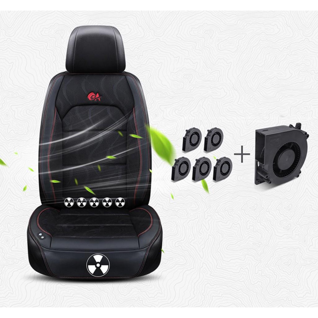 Quạt Gắn Vào Ghế Ô Tô Giải Nhiệt Siêu Mát New Cool Seat BlackPower - AsiaMart