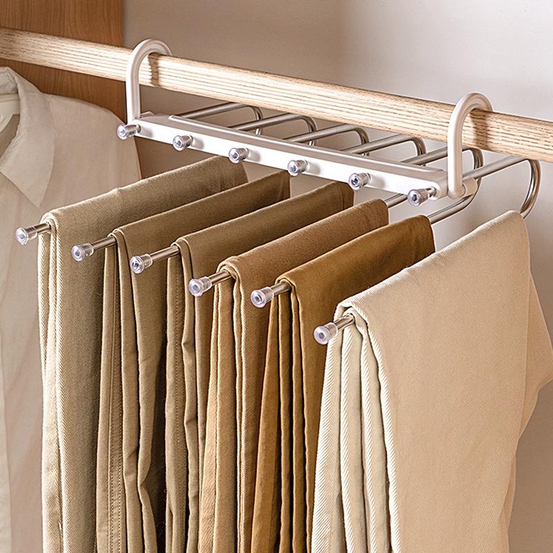 Móc Treo Quần Áo Bằng Hợp Kim Nhôm Có Thể Gấp Gọn Tiện Dụng