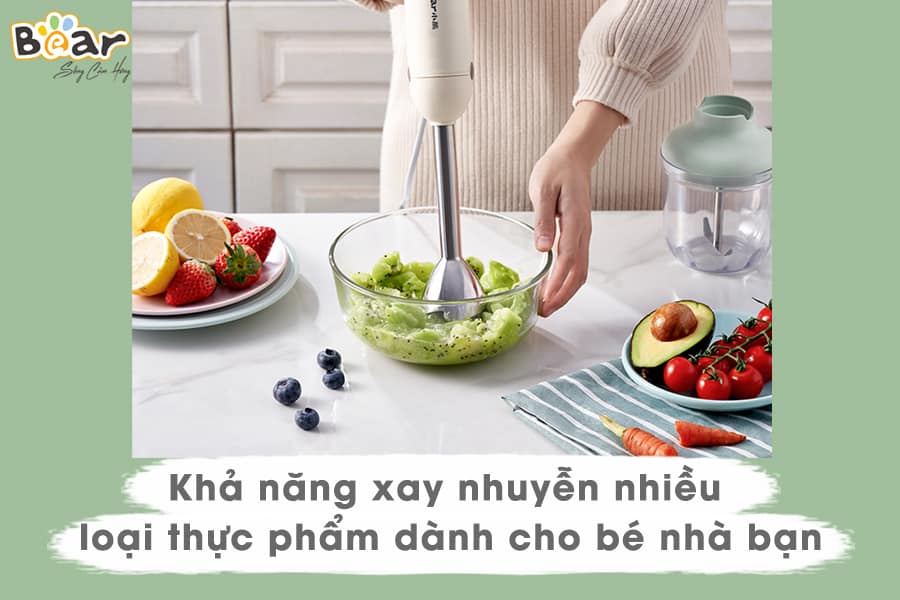 Bộ máy xay cầm tay đa năng Model: JBQ-B50E1- Hàng chính hãng