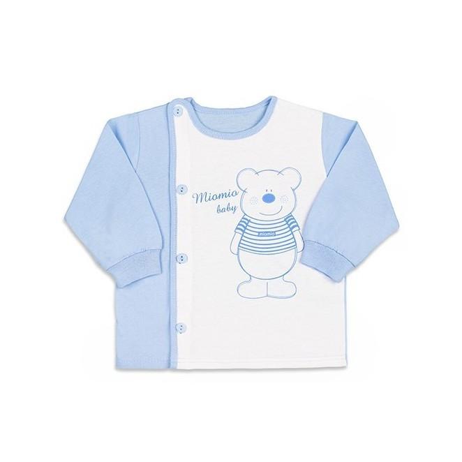 Áo bác sĩ tay dài Teddy Trắng-Miomio