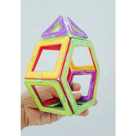 Ghép hình nam châm sáng tạo Stem cho bé