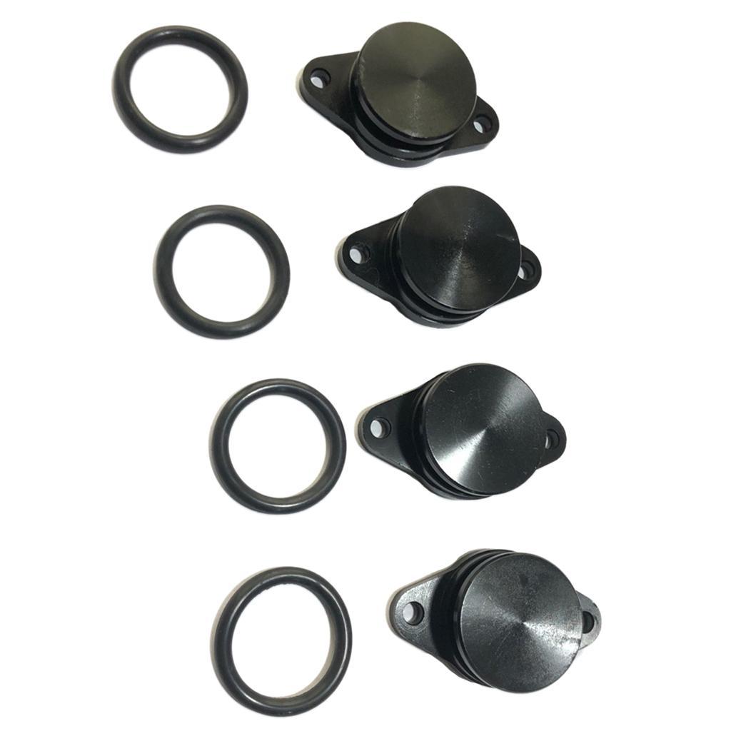 4 Set 22mm Swirl Flap Blanking Bungs Kit for BMW E60 E61 E90