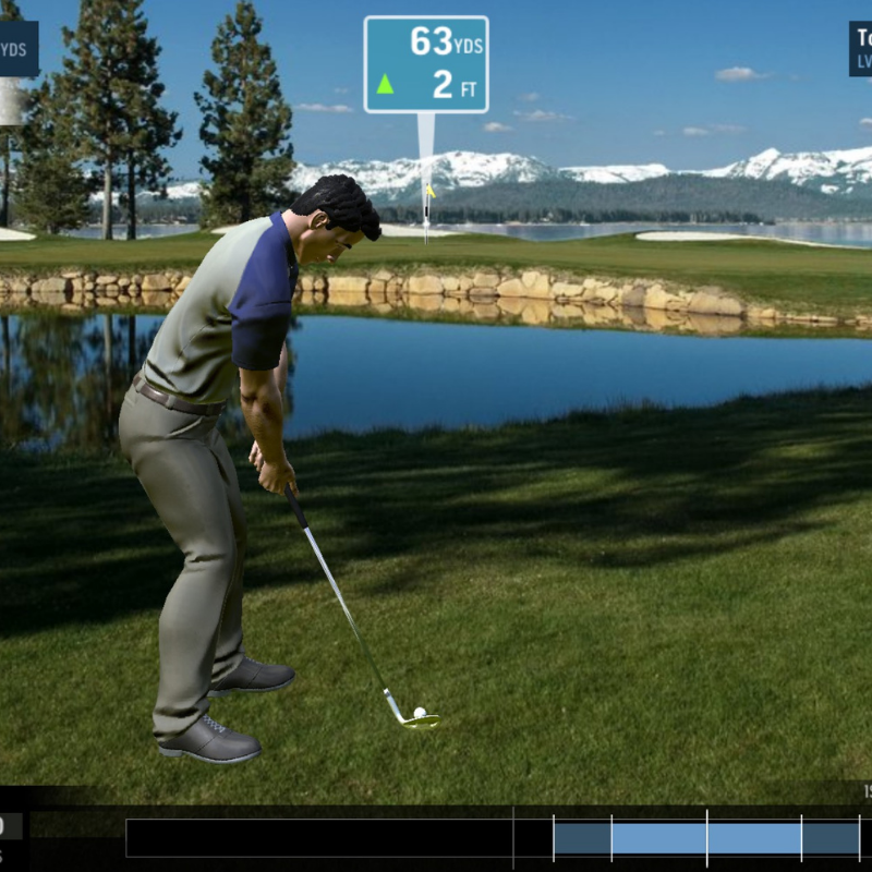 Phi golf 3D cảm biến golf hỗ trợ tập luyện golf tại nhà hoàn thiện kỹ thuật golf