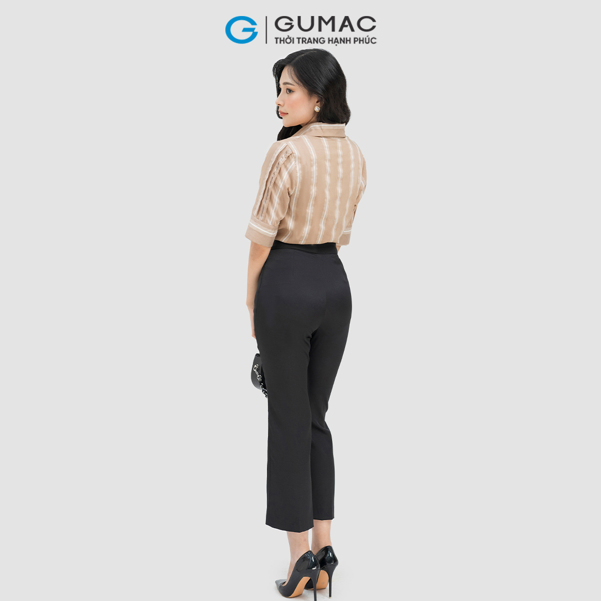 Quần ống đứng túi kiểu GUMAC QD04020